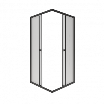 Душевое ограждение (без поддона) Вента-БВ 80*80, квадрат