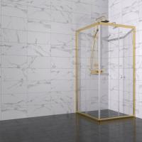 Душевое ограждение (без поддона) Вента-Голд 90х90, квадрат