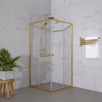 Душевое ограждение (без поддона) Вента-Голд 90х90, квадрат