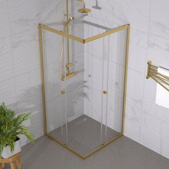 Душевое ограждение (без поддона) Вента-Голд 90х90, квадрат