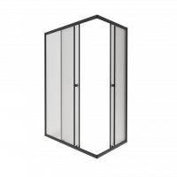 Душевое ограждение (без поддона) Вента-БВ 120*80, прямоугольник