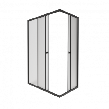 Душевое ограждение (без поддона) Вента-БВ 120*80, прямоугольник