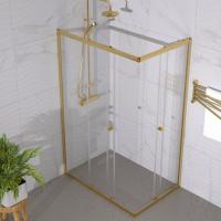 Душевое ограждение (без поддона) Вента-Голд 120х80, прямоугольник