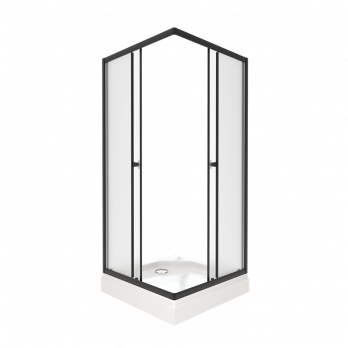Душевое ограждение Вента-БВ 80*80, квадрат, низкий поддон