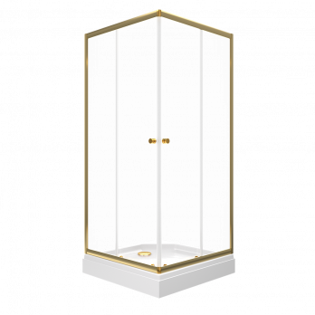Душевое ограждение Вента-Голд 90х90, квадрат, низкий поддон