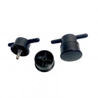 Душевое ограждение Вента-Блэк 100х100, квадрат, низкий поддон