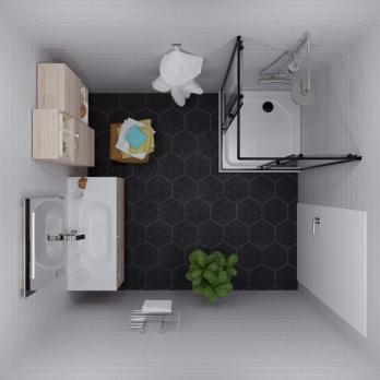 Душевое ограждение Вента-Блэк 100х100, квадрат, низкий поддон