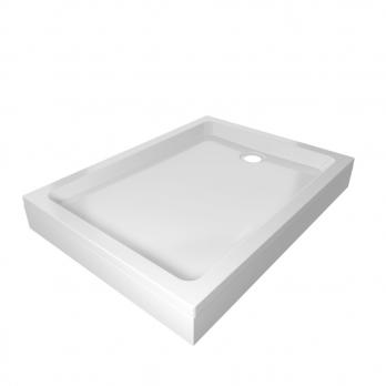 Душевое ограждение Вента-Хром 120х80, прямоугольник. низкий поддон