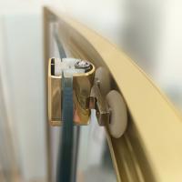 Душевое ограждение (без поддона) Альфа-Голд 90х90, полукруг