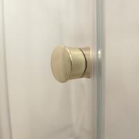 Душевое ограждение (без поддона) Альфа-Голд 90х90, полукруг