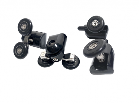 Душевое ограждение (без поддона) Альфа-Блэк 90х90, полукруг