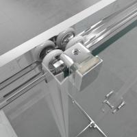 Душевое ограждение (без поддона) Фикс-Хром 90*90, квадрат