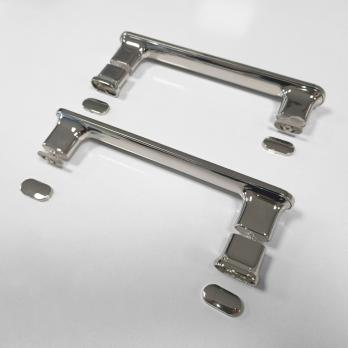 Душевое ограждение (без поддона) Фикс-Хром 120*80, прямоугольник