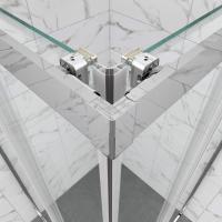 Душевое ограждение Фикс-Хром 90*90, квадрат