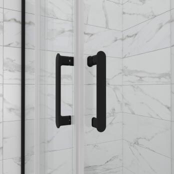 Душевое ограждение Фикс-Блэк 90*90, квадрат