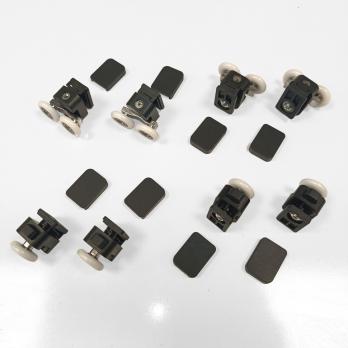 Душевое ограждение Фикс-Блэк 100*100, квадрат