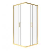 Душевое ограждение (без поддона) Фикс-Голд 80*80, квадрат