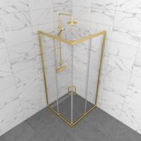 Душевое ограждение (без поддона) Фикс-Голд 90*90, квадрат