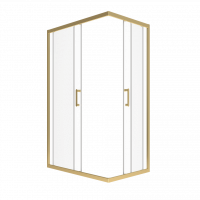 Душевое ограждение (без поддона) Фикс-Голд 120*90, прямоугольник