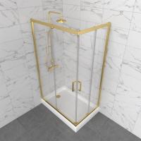 Душевое ограждение Фикс-Голд 120*80, прямоугольник