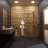 Душевое ограждение (без поддона) Дека-Хром, 90х90, пятиугольник