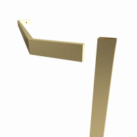 Душевое ограждение Дека-Голд, 90х90, пятиугольник низкий поддон