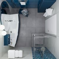 Душевое ограждение (без поддона) Терра-Хром, 90х90, квадрат