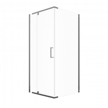 Душевое ограждение (без поддона) Терра-Хром, 90х90, квадрат