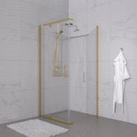 Душевое ограждение (без поддона) Терра-Голд, 90х90, квадрат