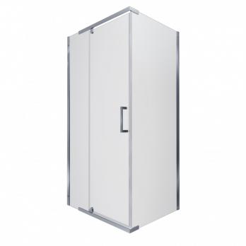 Душевое ограждение (без поддона) Терра-Хром, 120х90, прямоугольник