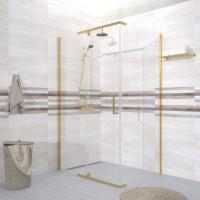 Душевое ограждение (без поддона) Терра-Голд, 120х90, прямоугольник