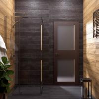 Душевое ограждение (без поддона) Каппа-Хром, 90х90, квадрат