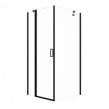 Душевое ограждение (без поддона) Йота-Блэк, 90х90, квадрат