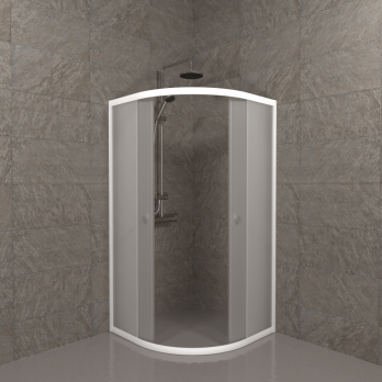 Душевое ограждение (без поддона) Вельвет 80*80