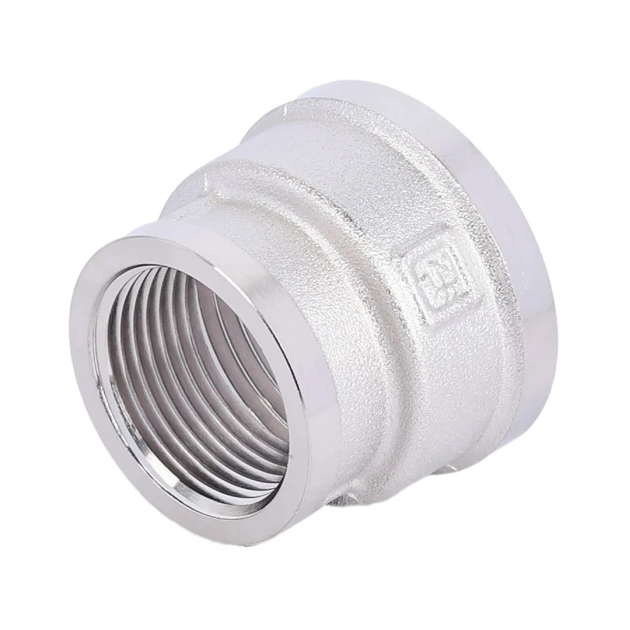 Муфта переходная никелированная 3/8 г*1/4 г