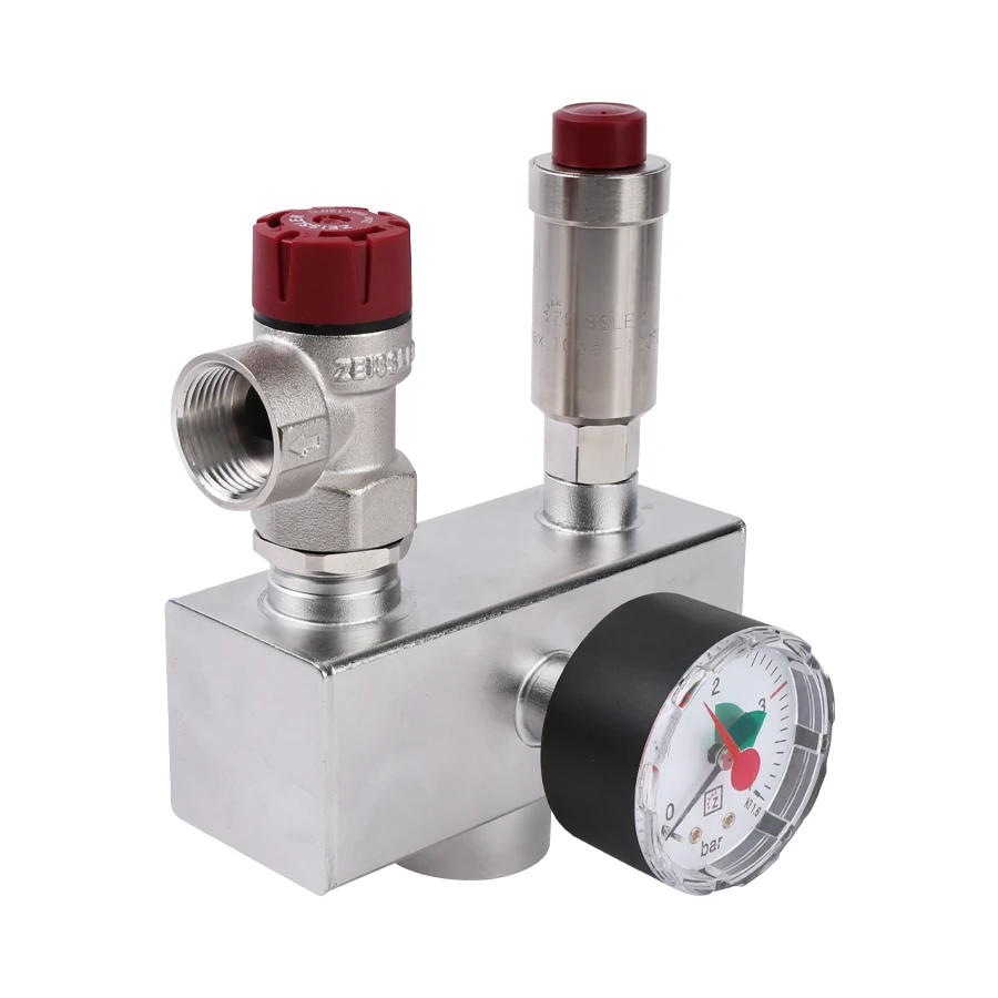 Группа безопасности котла , 1", сталь, до 50 кВт