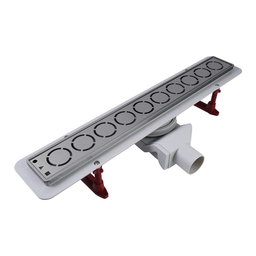 Душевой лоток с решеткой, (сухой +гидрозатвор), 700*70