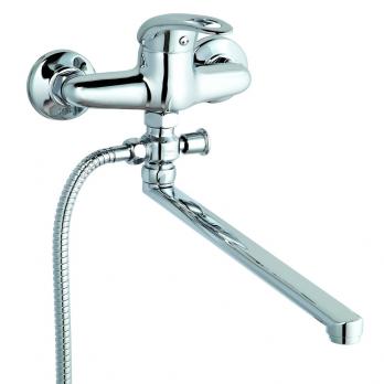 Смеситель для ванны 1-Х с длин. изливом, диверт. Ф40 KLO6-A048