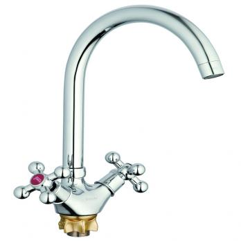Смеситель для кухни 2-Х гайка QTZ4-A856