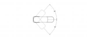 Смеситель для умывальника 1-X Люкс NEB1-A123