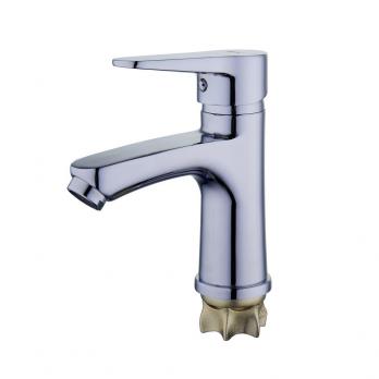 Смеситель для умывальника на гайке литой Ф35 NUD1-A146