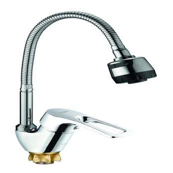 Смеситель для кухни с гофр. изливом, ?40 8G4-E181
