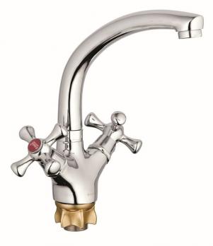 Смеситель для кухни 2-Х гайка QML4-A827