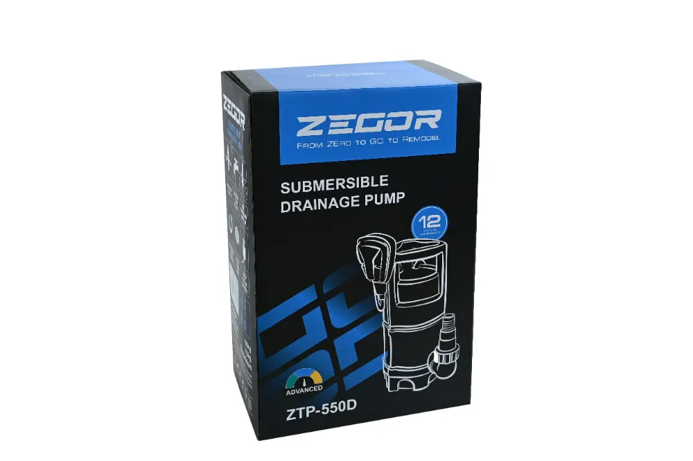 Насос дренажный ZTP-550D