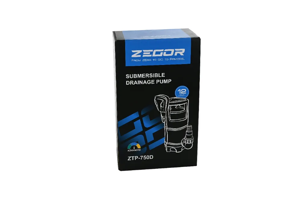Насос дренажный ZTP-750D