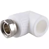 PPR Уголок комбинированный с накидной гайкой 20*3/4F