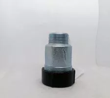 Обжимной соединитель из ковкого чугуна, с наружной резьбой. 11/4"